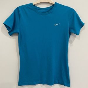 Nike Blue Dry Fit Top Size S